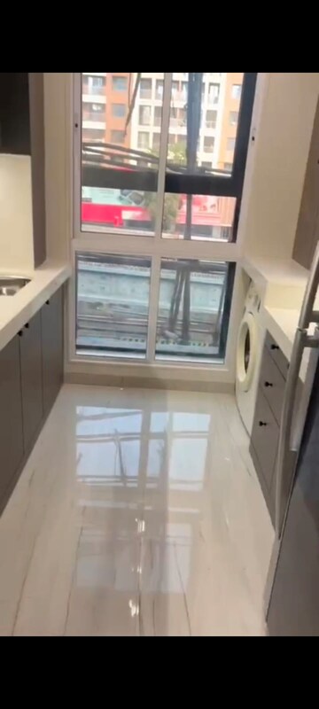 Kitchen in 1 BHK Apartment at Vihang Luxuria, Mira Road – for Sale