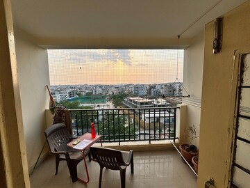 Balcony in 3 BHK Apartment at Modi Splendour, Gajularamaram – for Rent