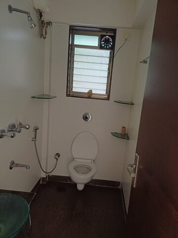 Bathroom in 2 BHK Apartment at Ekta Verve, Khar West – for Rent