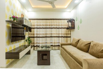 Living Room in Studio Apartment at Lodha Quality Home Tower 2, Majiwada – for Rent