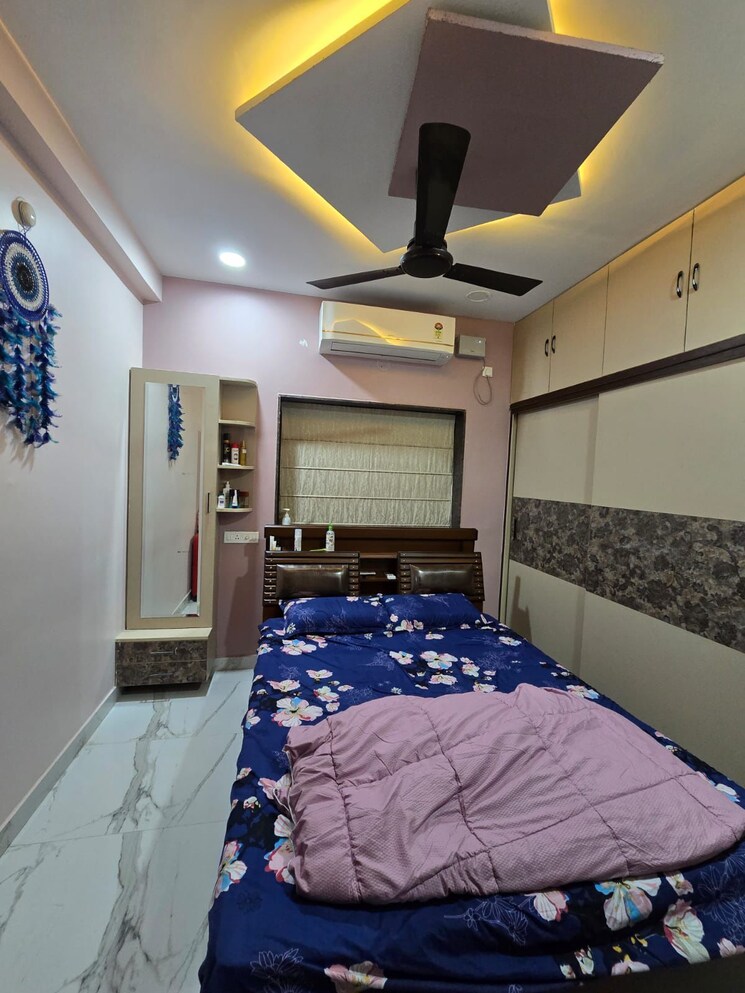 Bedroom, kotech-signature 3 Bedroom 1375 Sq.Ft. Apartment In Mallampet Hyderabad 8942735