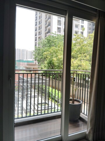 Balcony in 3 BHK Apartment at Vishwanath Sarathya, Shela – for Sale