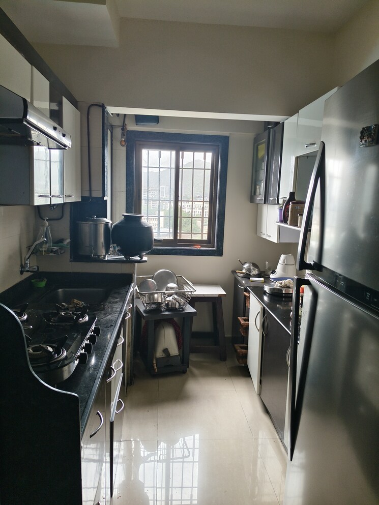 Kitchen, dosti-vihar 1.5 Bedroom 700 Sq.Ft. Apartment In Samata Nagar Thane 8942824