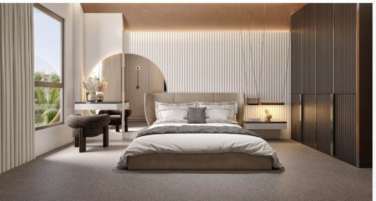 Bedroom, sacred-shivansh 2 Bedroom 1280 Sq.Ft. Apartment In Shela Ahmedabad 8942805