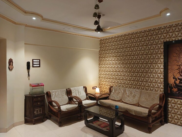 Living Room, lokpuram-chs 2 Bedroom 900 Sq.Ft. Apartment In Vasant Vihar Thane 8942848