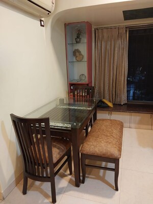 Living Room in 2 BHK Apartment at Lokpuram CHS, Vasant Vihar – for Sale