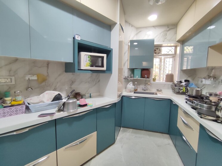 Kitchen, high-peak-chs 2.5 Bedroom 800 Sq.Ft. Apartment In Bandra West Mumbai 8942850