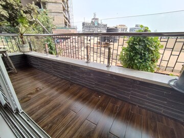 Balcony in 2.5 BHK Apartment at High Peak Chs, Bandra West – for Rent