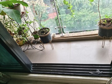 Balcony in 2.5 BHK Apartment at Dosti Vihar, Samata Nagar – for Rent