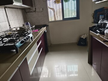 Kitchen in 2.5 BHK Apartment at Dosti Vihar, Samata Nagar – for Rent