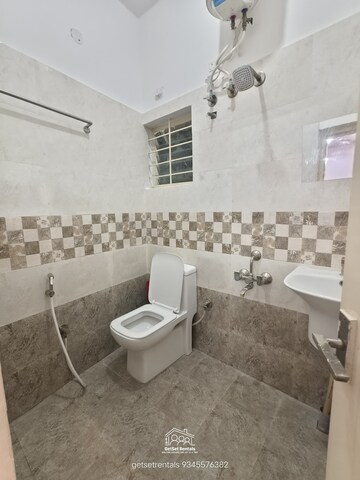 Bathroom in 2 BHK Builder Floor at Hsr Layout – for Rent