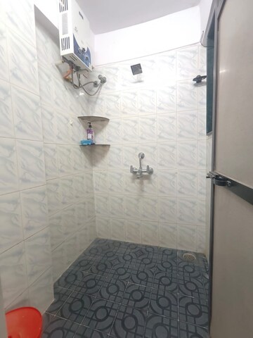 Bathroom in 1 BHK Apartment at Raheja Garden Estate Kokanipada, Kokanipada – for Rent