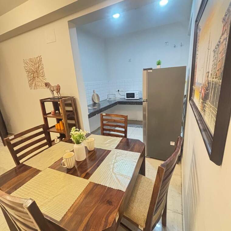 Living Room, wallrock-aishwarayam-gold 2.5 Bedroom 1060 Sq.Ft. Apartment In Sector 1 Greater Noida Greater Noida 8942886