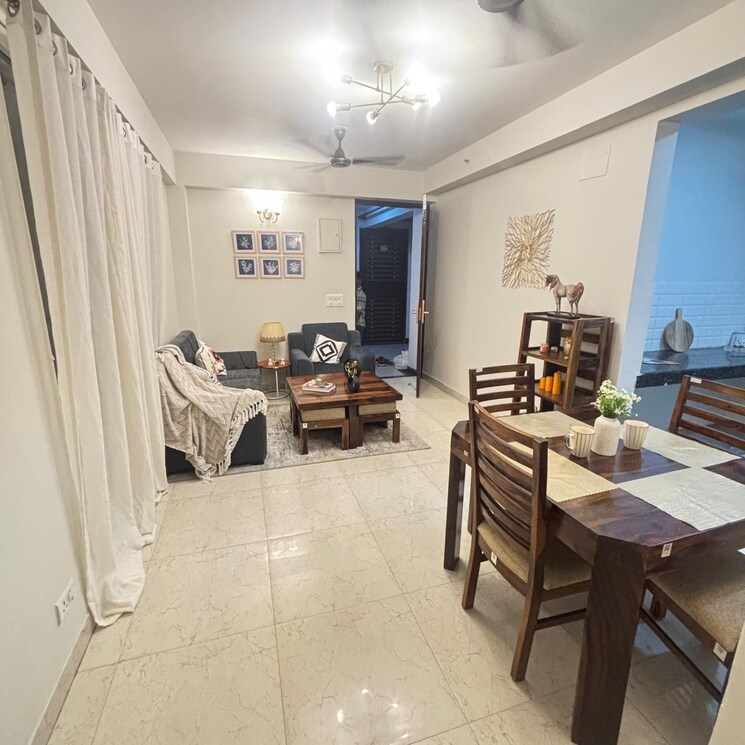 Living Room, wallrock-aishwarayam-gold 2.5 Bedroom 1060 Sq.Ft. Apartment In Sector 1 Greater Noida Greater Noida 8942886