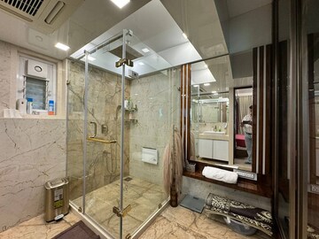Bathroom in 3 BHK Apartment at Ganesh CHS Andheri West, Andheri West – for Sale