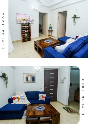 Living Room in 2 BHK Apartment at Gaur City 2 - 14th Avenue, Sector 16c Greater Noida – for Sale