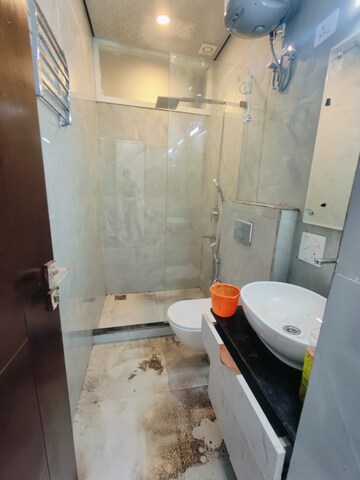 Bathroom in 3 BHK Builder Floor at Malviya Nagar – for Rent
