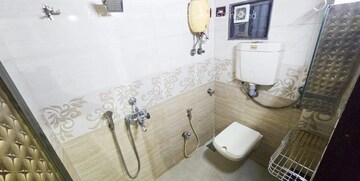 Bathroom in 1 BHK Apartment at Akanksha CHS Prabhadevi, Prabhadevi – for Rent