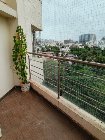 Balcony in 3 BHK Apartment at Baner – for Rent