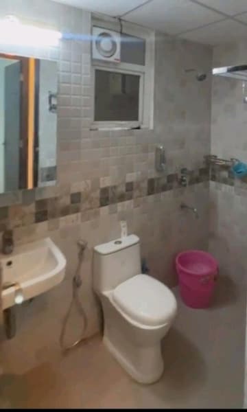 Bathroom in 2 BHK Apartment at Signature Global Park 4 and 5, Sohna Sector 36 – for Rent