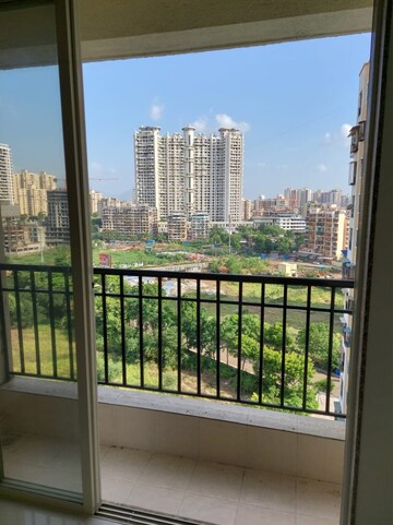 Balcony in 1 BHK Apartment at Rutu Riverview Classic, Kalyan West – for Sale
