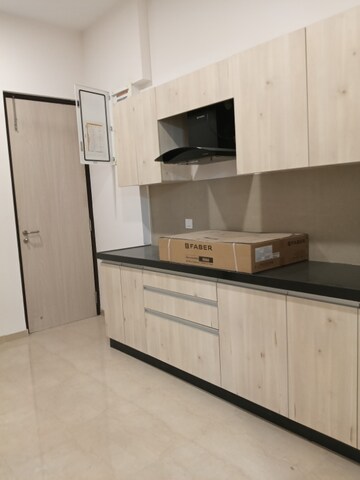 Kitchen in 3 BHK Apartment at Adani Ten BKC, Bandra East – for Rent