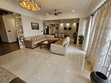 Living Room in 4 BHK Apartment at Kadavanthara – for Sale