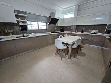 Kitchen in 4 BHK Apartment at Kadavanthara – for Sale
