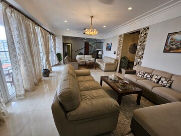 Living Room in 4 BHK Apartment at Kadavanthara – for Sale