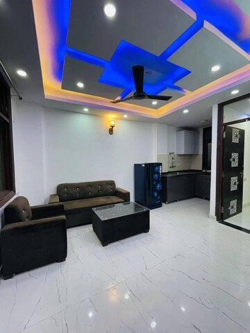 Living Room in 1 BHK Builder Floor at Saket – for Rent