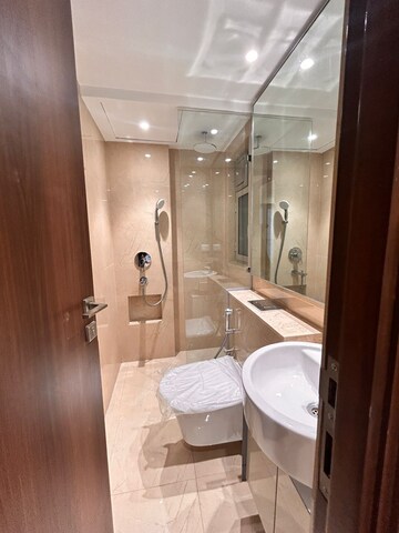 Bathroom in 3 BHK Apartment at Hiranandani Highland, Powai – for Rent