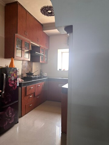 Kitchen in 2 BHK Apartment at Rail Vihar Apartment, Sector 15 – for Rent