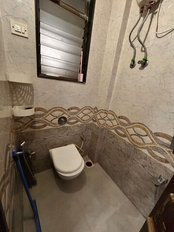Bathroom in 2 BHK Apartment at Suncity Complex, Powai – for Rent