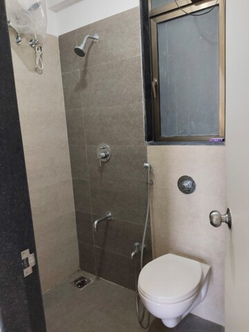 Attached Bathroom in 1 BHK Apartment at Chandak Nishchay, Borivali East – for Rent