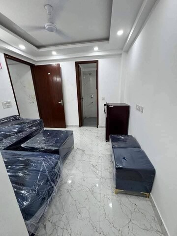 Living Room in 1 BHK Builder Floor at Saket – for Rent