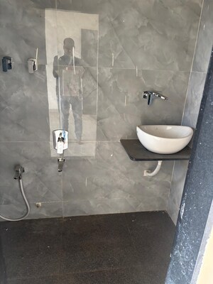 Bathroom in 2 BHK Apartment at Ajmera Yogi Dham Phase III, Kalyan West – for Sale