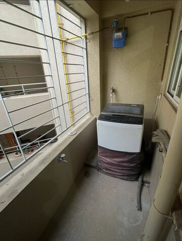 Balcony in 2 BHK Apartment at Sancheti Eves Garden, Mundhwa – for Rent