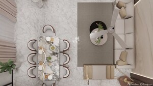 Bathroom in 3 BHK Apartment at Igi Airport Area – for Sale