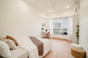 Bedroom in 3 BHK Apartment at Hiranandani Heritage Tower, Powai – for Sale