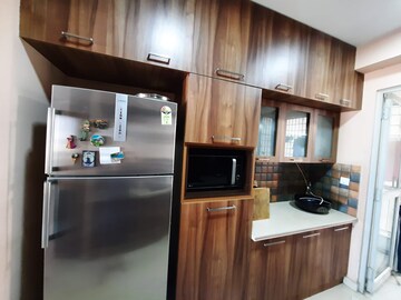 Kitchen in 3 BHK Apartment at Puravankara Elita Promenade, Jp Nagar – for Rent