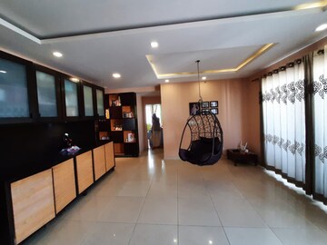 Living Room in 3 BHK Apartment at Puravankara Elita Promenade, Jp Nagar – for Rent
