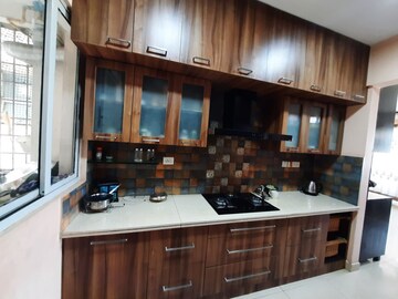Kitchen in 3 BHK Apartment at Puravankara Elita Promenade, Jp Nagar – for Rent