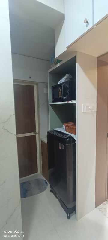 Kitchen in 1 BHK Apartment at Satellite Garden, Goregaon East – for Rent
