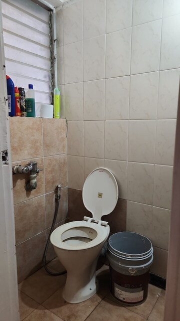 Bathroom in 2 BHK Apartment at Rag Megh Malhar, Goregaon East – for Rent