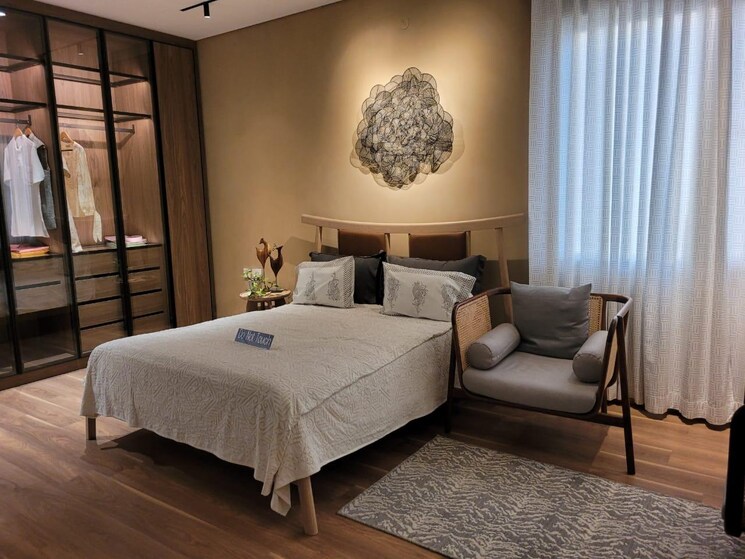 Master Bedroom, vertex-kingston-park 4 Bedroom 4030 Sq.Ft. Villa In Nallagandla Hyderabad 8943489