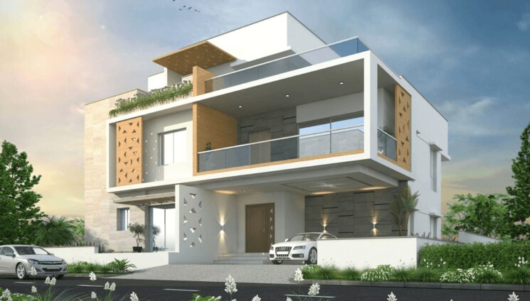 Master Bedroom, vertex-kingston-park 4 Bedroom 4030 Sq.Ft. Villa In Nallagandla Hyderabad 8943489