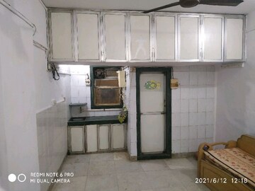 Kitchen in 1 RK Apartment at Bhavani Mata CHS, Lower Parel – for Rent