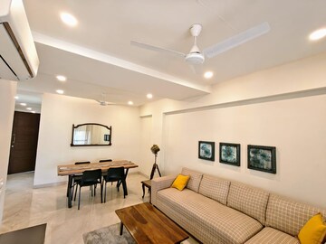 Living Room in 3 BHK Builder Floor at Greater Kailash I – for Rent