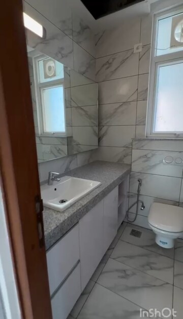 Bathroom in 3 BHK Apartment at Conscient Hines Elevate, Sector 59 – for Rent