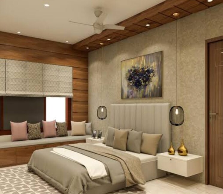 Bedroom, green park 4 Bedroom 3700 Sq.Ft. Builder Floor In Green Park Delhi 8943539